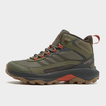 Green Merrell Men’s Speed Strike 2 GORE-TEX® Hiking Boots