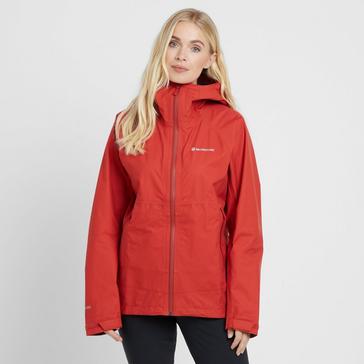 Red Montane Women’s Spirit Lite Waterproof Jacket