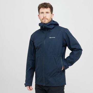 Navy Montane Men's Spirit Lite Waterproof Jacket