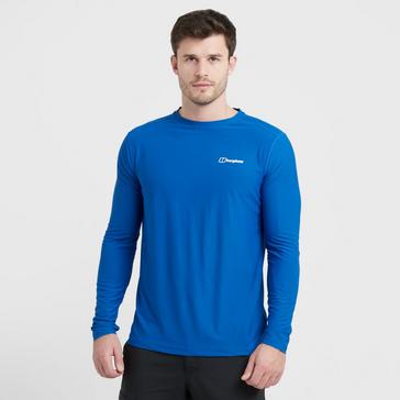 Blue Berghaus Men’s 24/7 Tech Long Sleeve T-Shirt