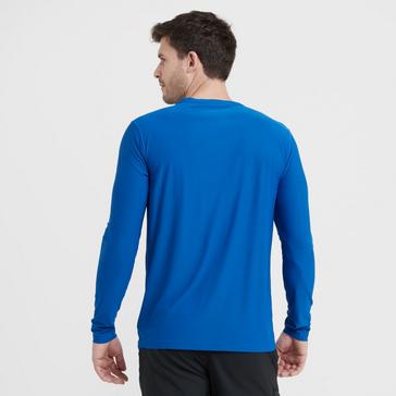 Blue Berghaus Men’s 24/7 Tech Long Sleeve T-Shirt