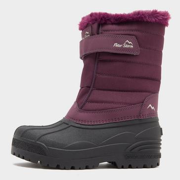 Purple Peter Storm Kids' Flurry Boot