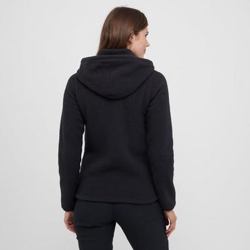 Black Berghaus Women’s Darria Full Zip Hooded Fleece Jacket