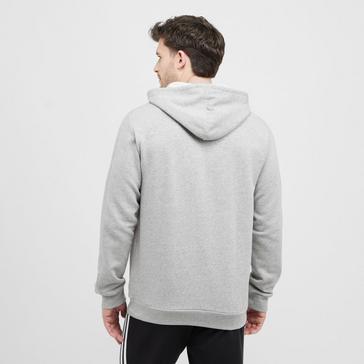 Grey adidas Men's Essentials Fleece 3-Stripes Hoodie