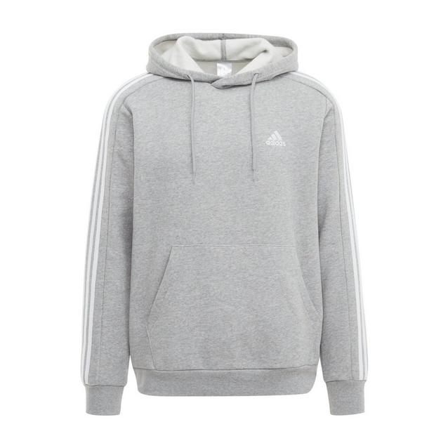 adidas Men's Essentials Fleece 3-Stripes Hoodie Blacks