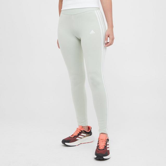 Adidas 3 stripe leggings ladies clearance