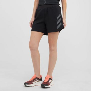 Black adidas Terrex Women's Agravic Trail Running Shorts