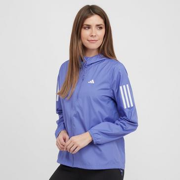 Blue adidas Women's Own The Run Jacket