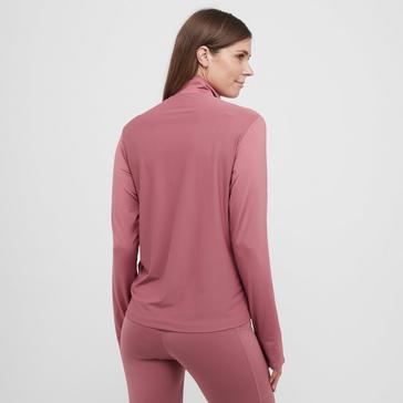 Pink adidas Women's Own the Run Half-Zip Jacket