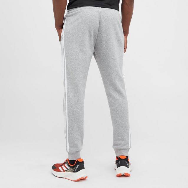 Men s 3 Stripe Fleece Jogging Bottoms