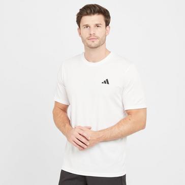 White adidas Men’s Train Essentials Training T-Shirt