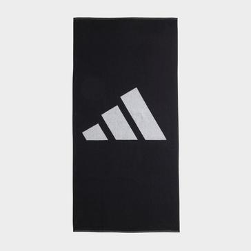 Black adidas 3Bar Towel