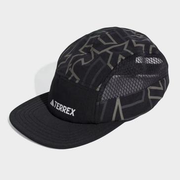 Black adidas Terrex Men's Heat.Rdy 5-Panel Graphic Cap