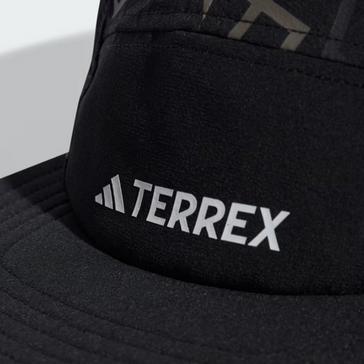 Black adidas Terrex Men's Heat.Rdy 5-Panel Graphic Cap