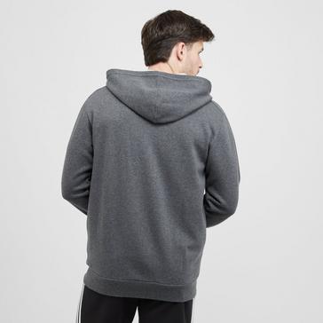 Black adidas Men's 3-Stripe Fleece Hoodie