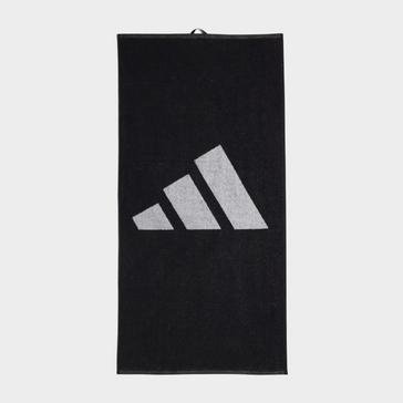 Black adidas 3Bar Towel