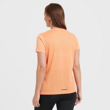 Orange adidas Terrex Women's Agravic Trail Running Tee