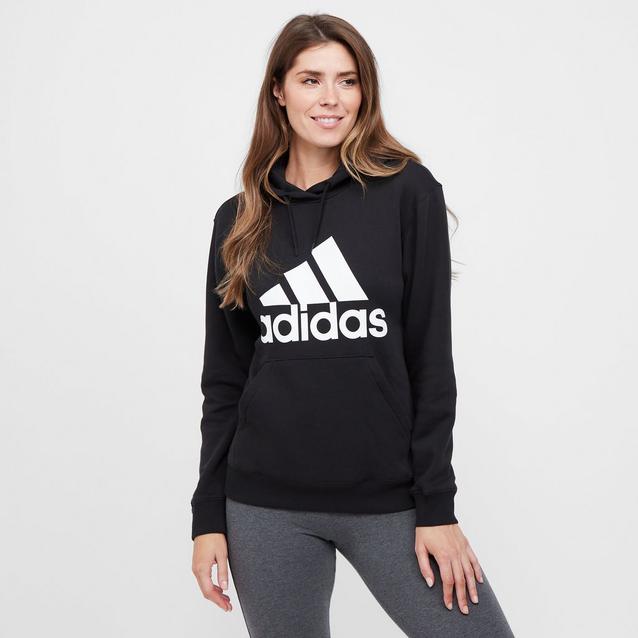 Adidas hoodie women black online