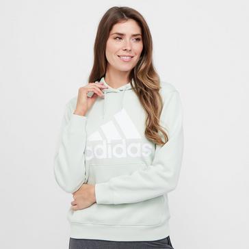 White adidas Women's Essentials Big Logo Hoodie