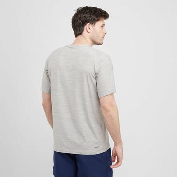 grey adidas Men's Training Essential Stretch T-Shirt
