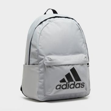 Grey adidas Classic Badge of Sport Backpack