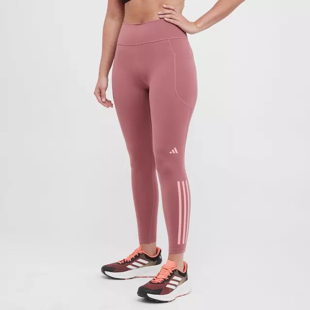 Pink leggings 3 stripes best sale