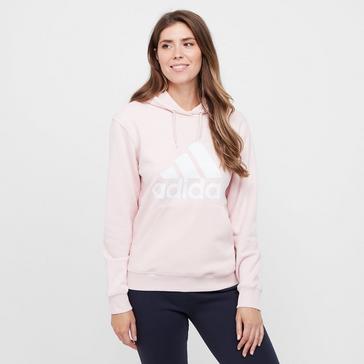 Pink adidas Women's Essentials Big Logo Hoodie