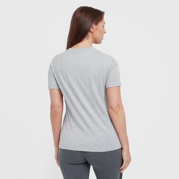 Grey adidas Women’s Essentials Slim 3-Stripes T-Shirt