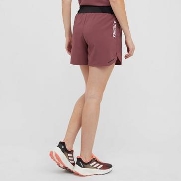 Pink adidas Women’s Agravic Trail Running Shorts