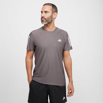 Grey adidas Men’s Own The Run T-Shirt