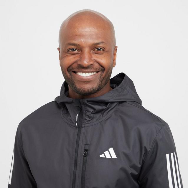 Own the run adidas jacket online