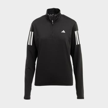 Black adidas Women's Own the Run Half-Zip Jacket