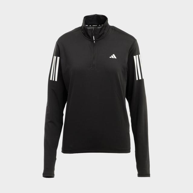 adidas Women s Own the Run Half Zip Jacket Blacks
