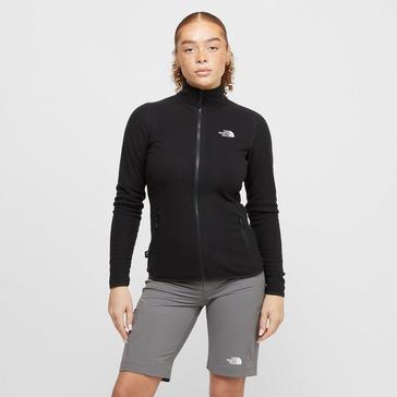 Black The North Face Women’s 100 Glacier Full Zip Fleece