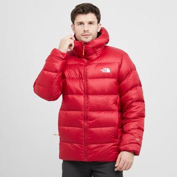 Red The North Face Men's Hathersage Insulated Down Jacket