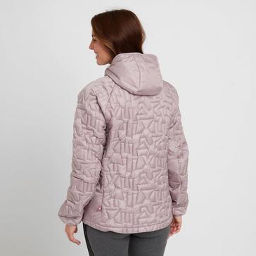 Purple adidas Women’s Xperior Primaloft Loose Fill Insulated Hooded Jacket