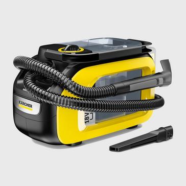 Yellow Kärcher Cordless SE 3-18 Compact Spot Cleaner