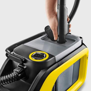 Yellow Karcher Cordless SE 3-18 Compact Spot Cleaner