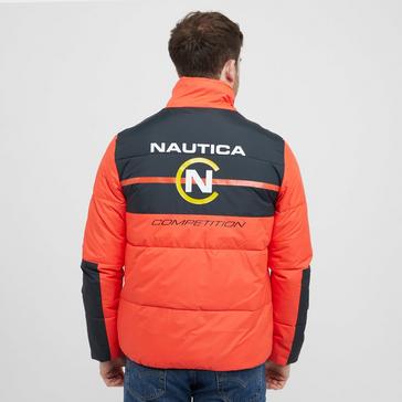 Red Nautica Competition Men’s Mile Padded Jacket