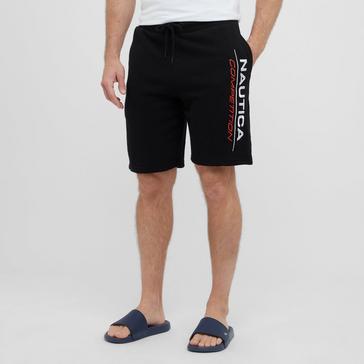 Black Nautica Competition Men’s Dodger Fleece Shorts