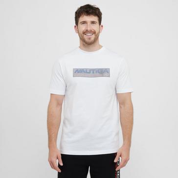 White Nautica Competition Men’s Greendish T-Shirt