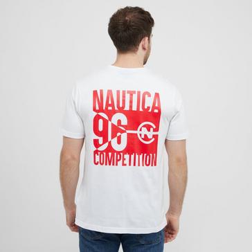 White Nautica Competition Men’s Chunnel T-Shirt