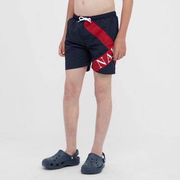 Blue Nautica Competition Kids Henley Swim Shorts