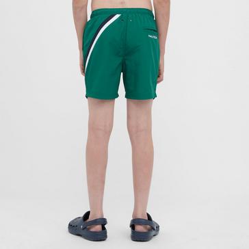 Green Nautica Competition Kids Gimley Swim Shorts