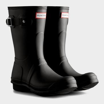 Black Hunter Women’s Original Short Black Wellington Boots