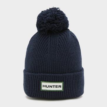 Navy Hunter Skye Bobble Hat Navy