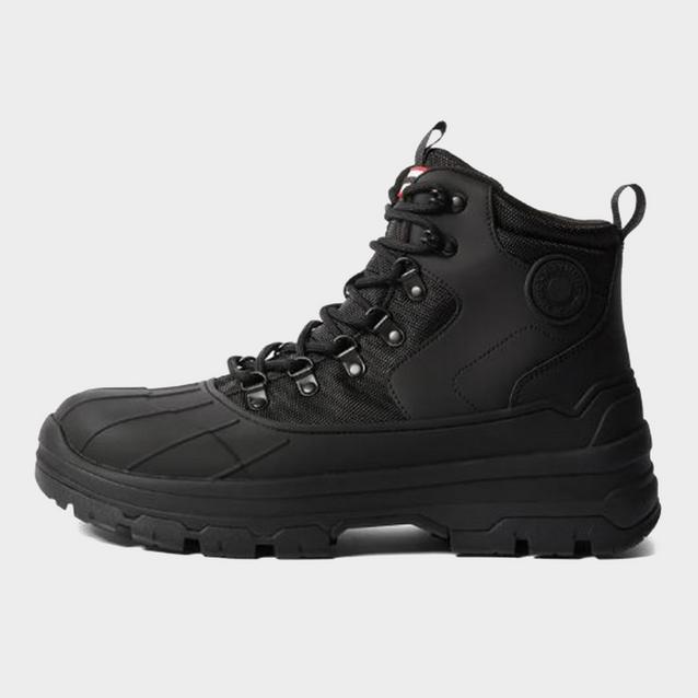 Men black duck boots best sale