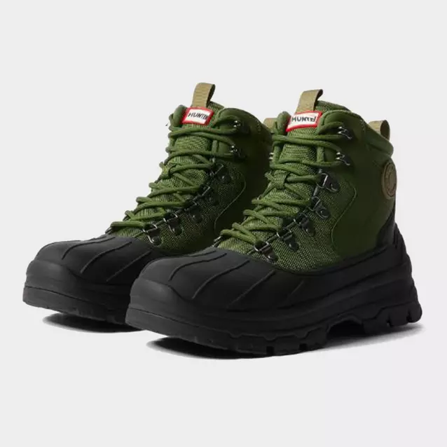 Hunter Men s Explorer Duck Boot Blacks