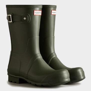 Green Hunter Men’s Original Short Wellington Boots