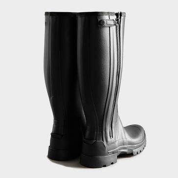 Black Hunter Men’s Balmoral Zip Tech Tall Wellington Boots